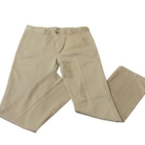 Chaps Boys School Approved Flat Khaki Pants